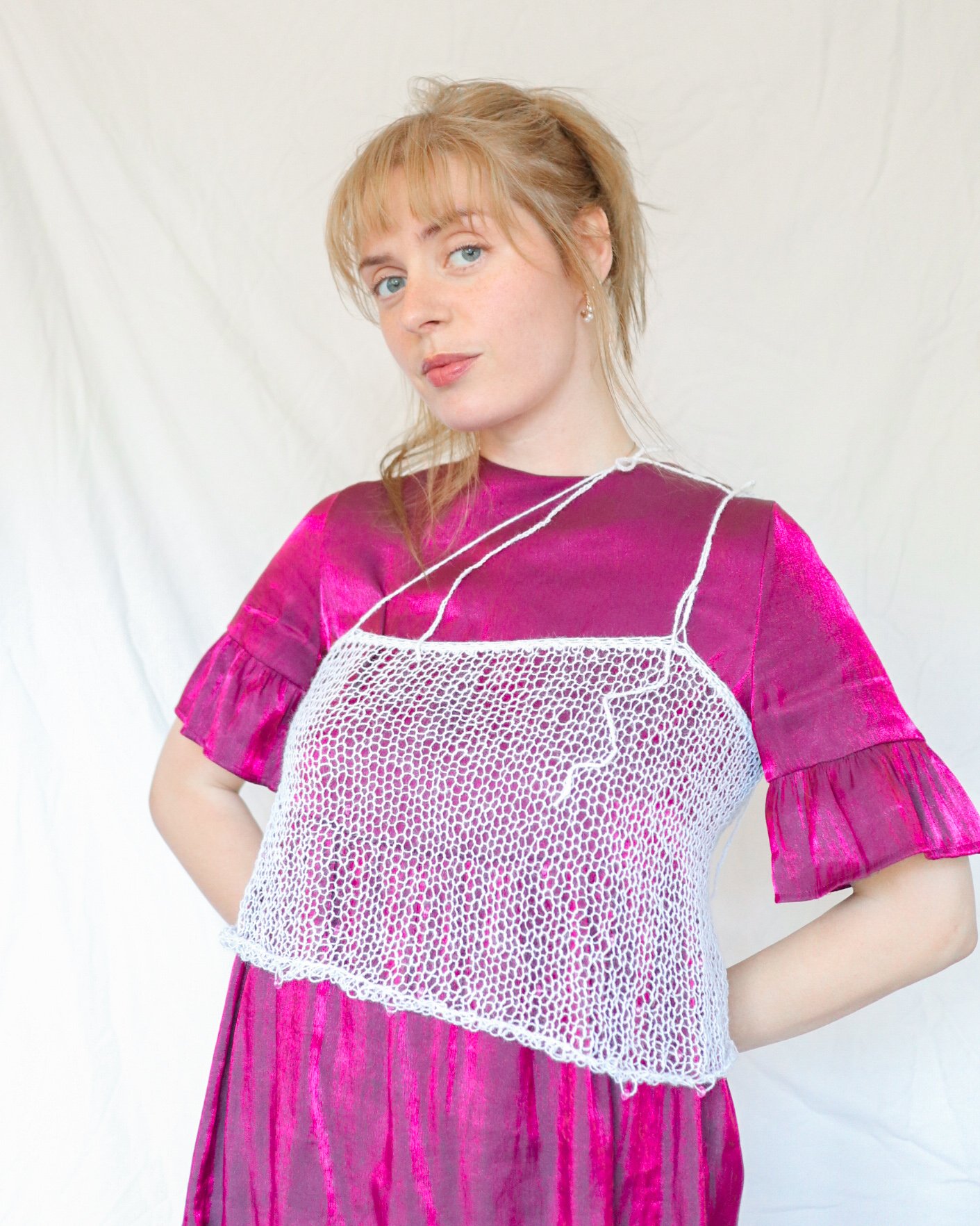 Sherbet Sunrise Crop Top – Cassara Art